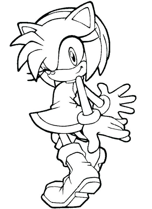 520x715 Silver The Hedgehog Coloring Pages Silver Hedgehog Coloring Pages