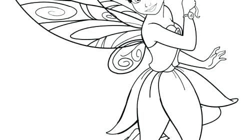 500x280 Silvermist From Disney Fairies Coloring Page Wesmec.site