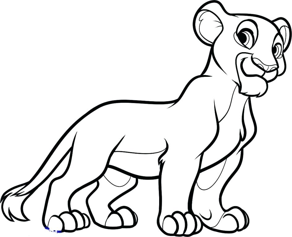 945x768 Nala Coloring Pages Little Coloring Page Lion King Simba Nala