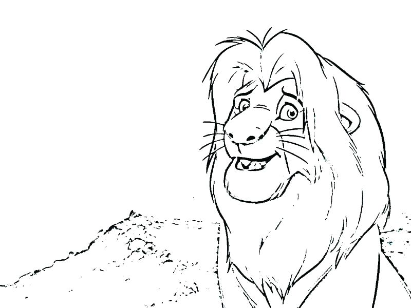 800x600 Simba Coloring Pages Simba And Nala Online Coloring Pages