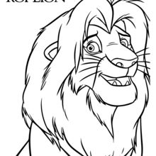 220x220 The Lion King Coloring Pages