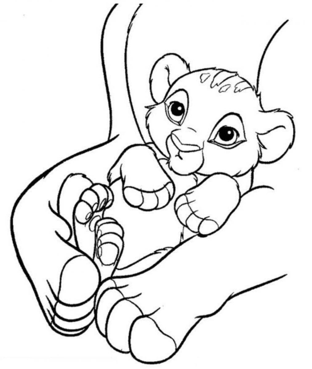 1014x1200 Free Printable Simba Coloring Pages For Kids