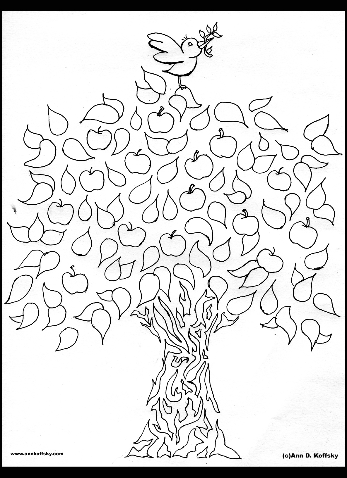1185x1635 Tested Torah Coloring Pages For Kids Jewish Pr