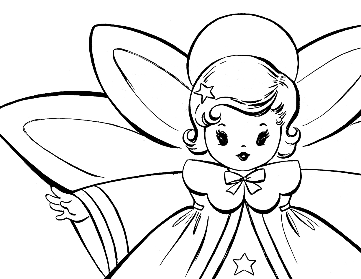 1224x945 Male Guardian Angel Coloring Page Home Pages Printable Preschool
