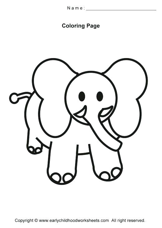 520x730 Pig Shape Templates As Well As Download Simple Jungle Animal