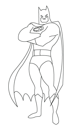 250x450 Alphabet Coloring Sheets Conquering Children Batman Coloring Pages