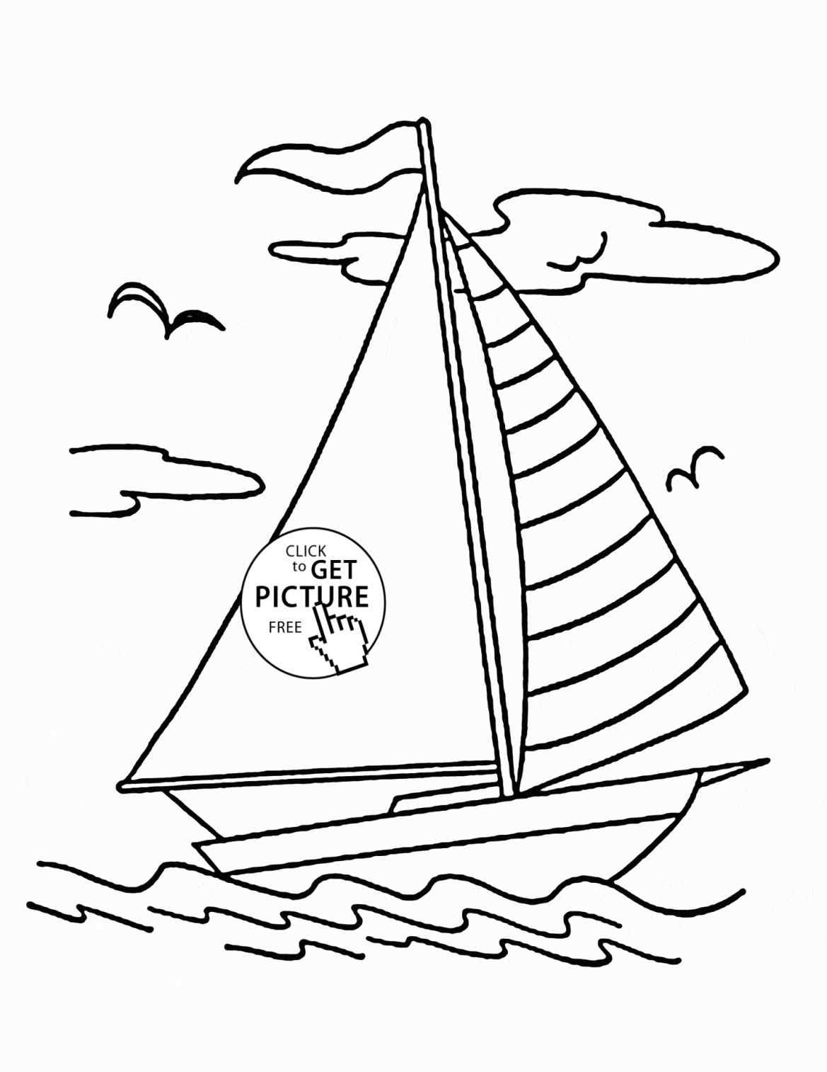 1169x1514 Simple Boat Coloring Pages Online Coloring Printable