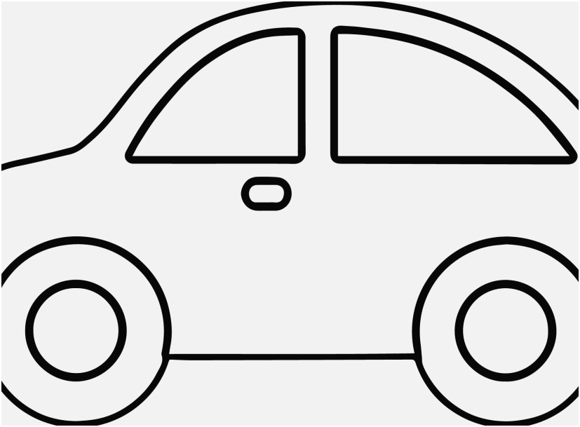 Simple Car Coloring Pages