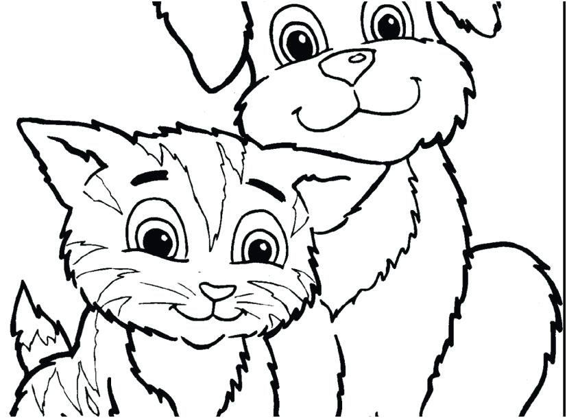 827x609 Realistic Cat Coloring Pages Realistic Cat Coloring Pages Images