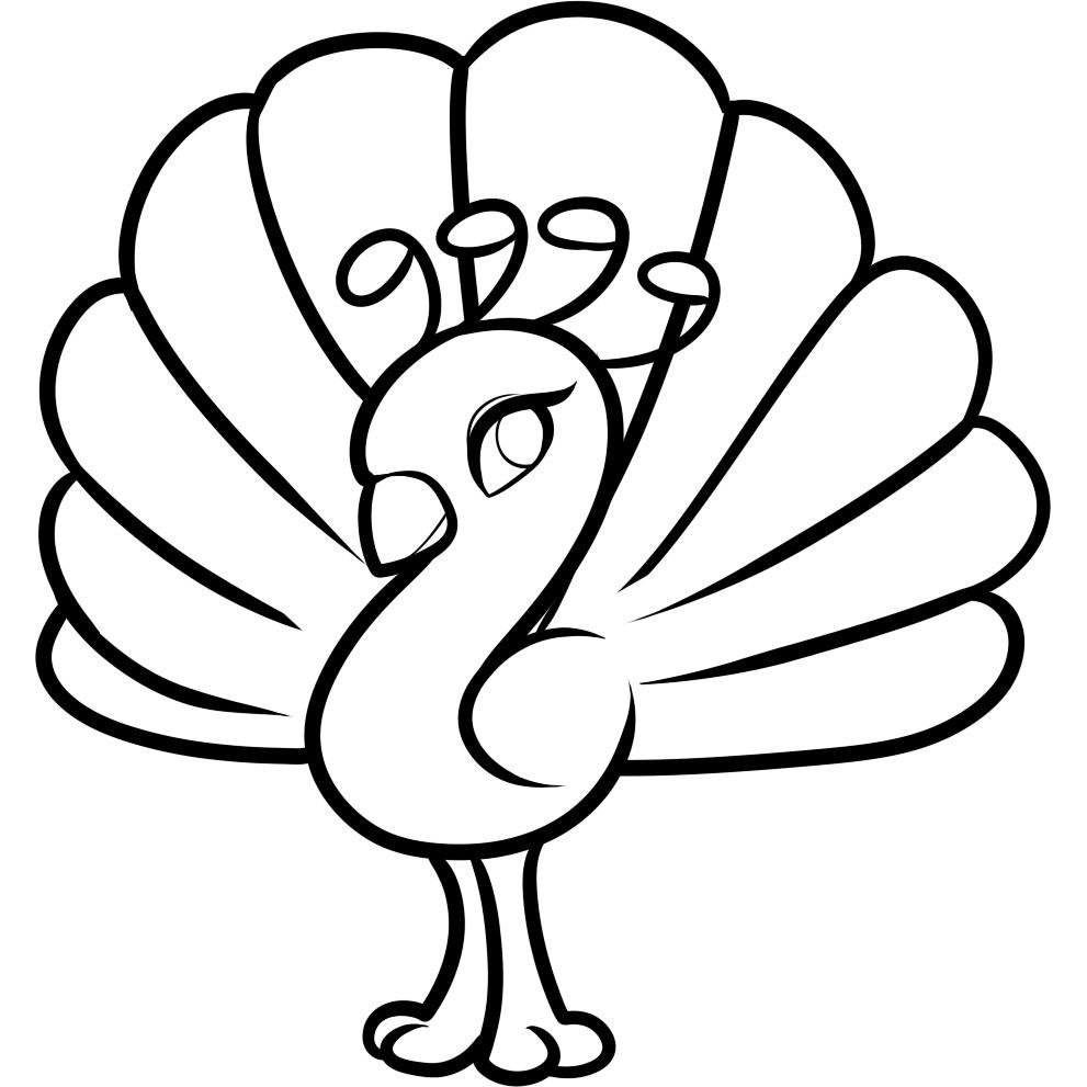 991x991 Easy Coloring Pages