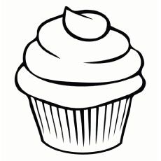 230x230 Top 25 Free Printable Cupcake Coloring Pages Online Simple