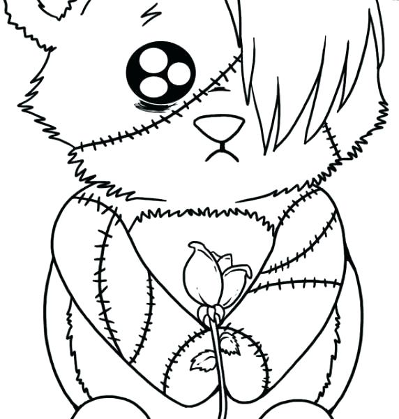 572x600 Gothic Coloring Pages Simple Coloring Pages Print To Kids Page