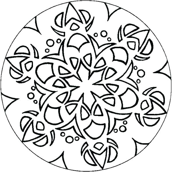 600x603 Coloring Pages Of Designs Coloring Pages Designs Easy Geometric