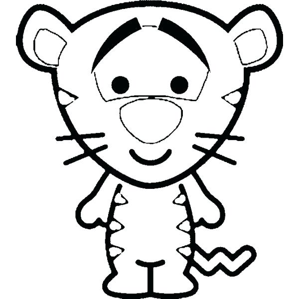 600x600 Easy Disney Coloring Pages Peek A Boo Character Outlines Disney