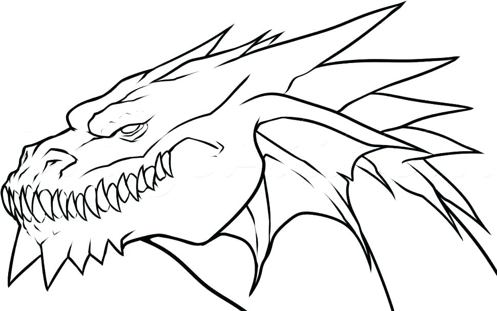 970x607 Coloring Pages Dragons Minimalist Coloring Pages Of Dragons