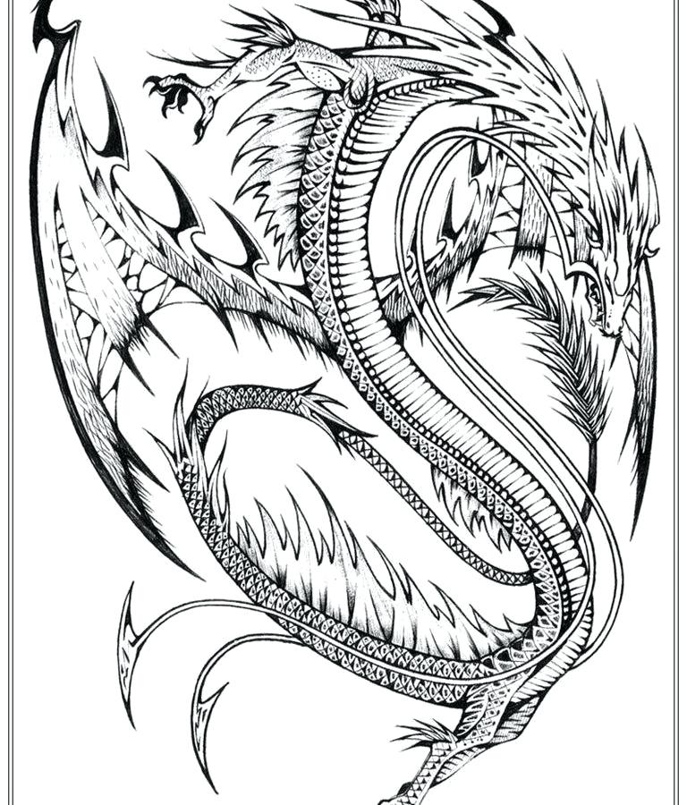 768x900 Dragons Coloring Pages Adult Simple Dragon Coloring Pages Dragons