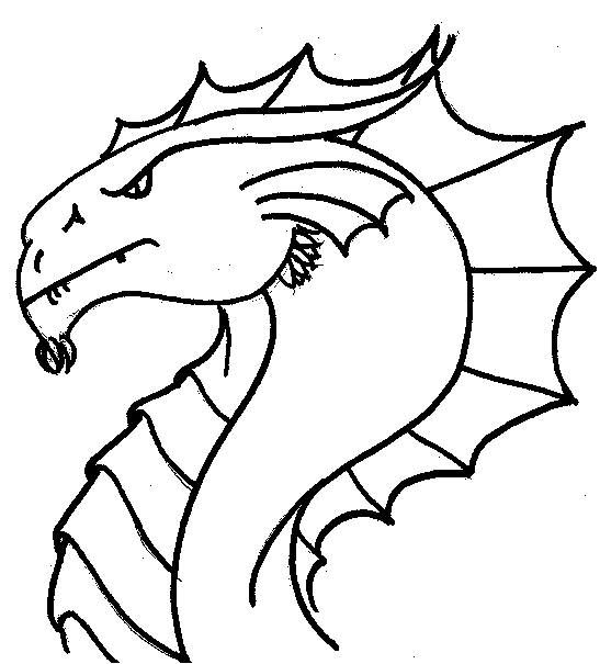 547x605 Side View Of Dragon Head. I Like The Belly Ridges Overlapping