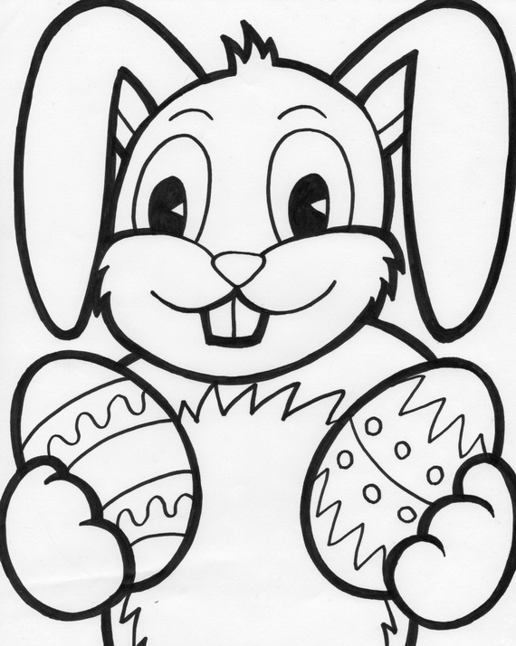 570x714 Bunny And Egg Coloring Pages Lovely Easter Bunny Coloring Pages