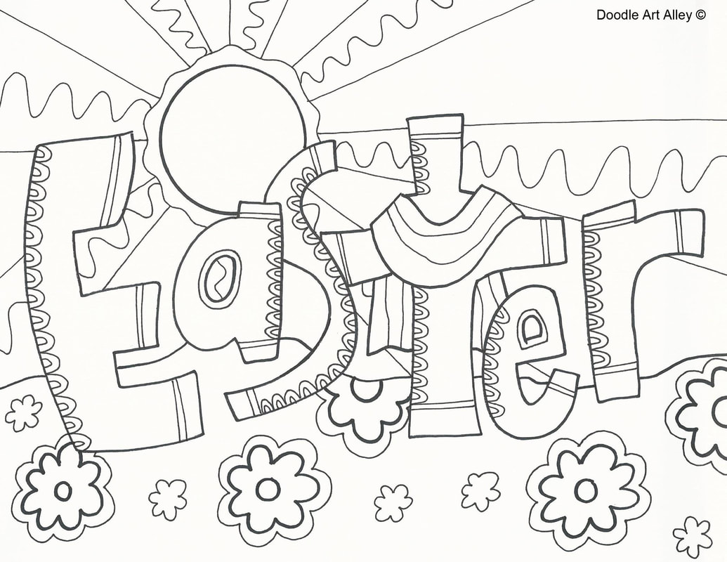 1035x800 Easter Coloring Pages Religious