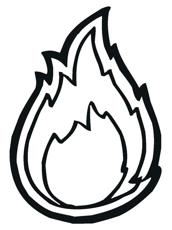 564x751 Coloring Fire Fire For Kids Coloring Page Pic Simple Fire Truck