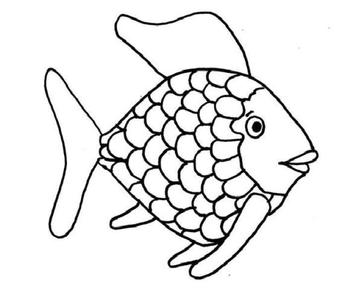 730x569 Unique Simple Fish Coloring Pages Coloring Ws