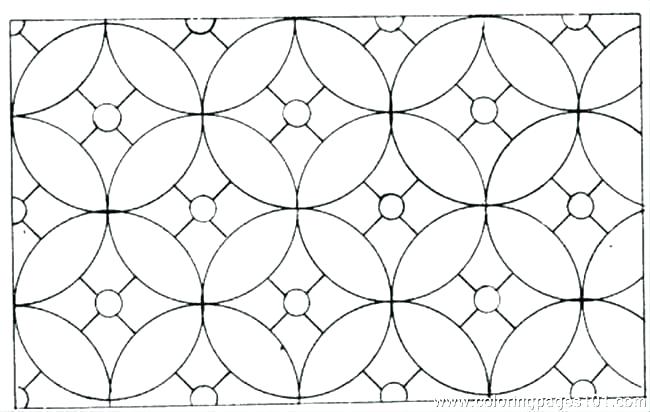 650x412 Geometric Pattern Coloring Pages Geometric Coloring Pages