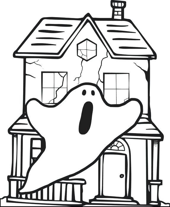 574x700 House Coloring Pages Impair.co