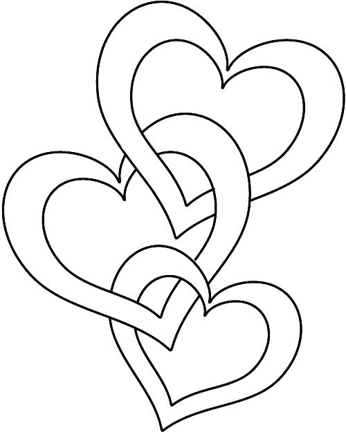 500x625 Shapes Coloring Pages Plus Shapes Coloring Pages Heart Shape