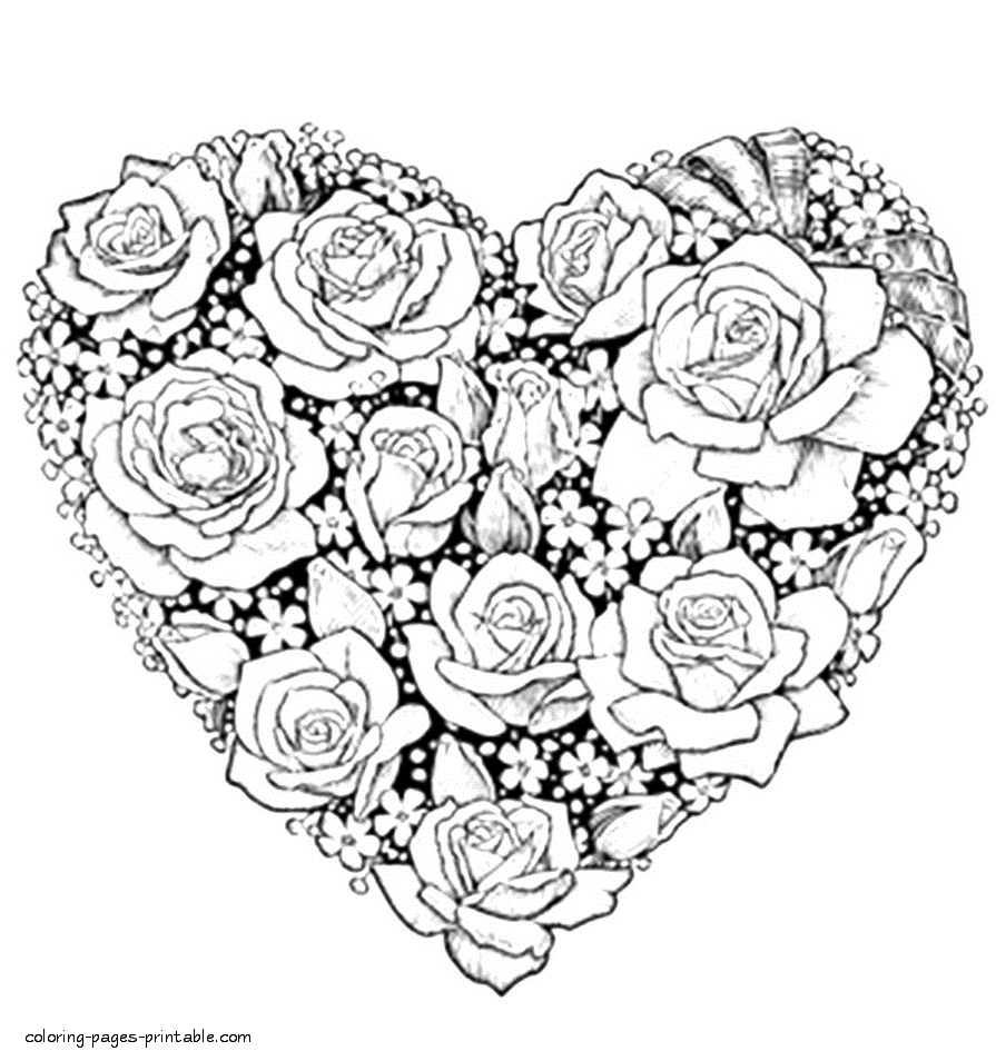 895x954 Unique Flower Mosaic Coloring Pages Design Printable Coloring Sheet