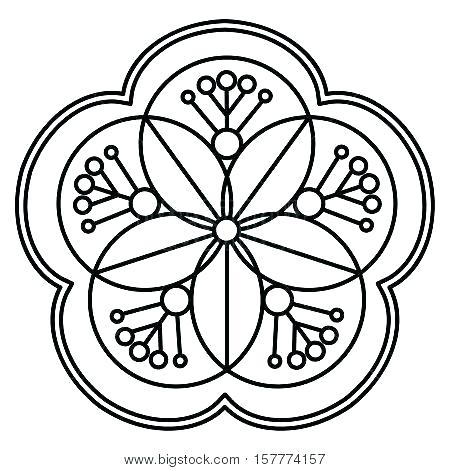 450x470 Easy Mandala Coloring Pages Simple Mandala Coloring Pages Here Are