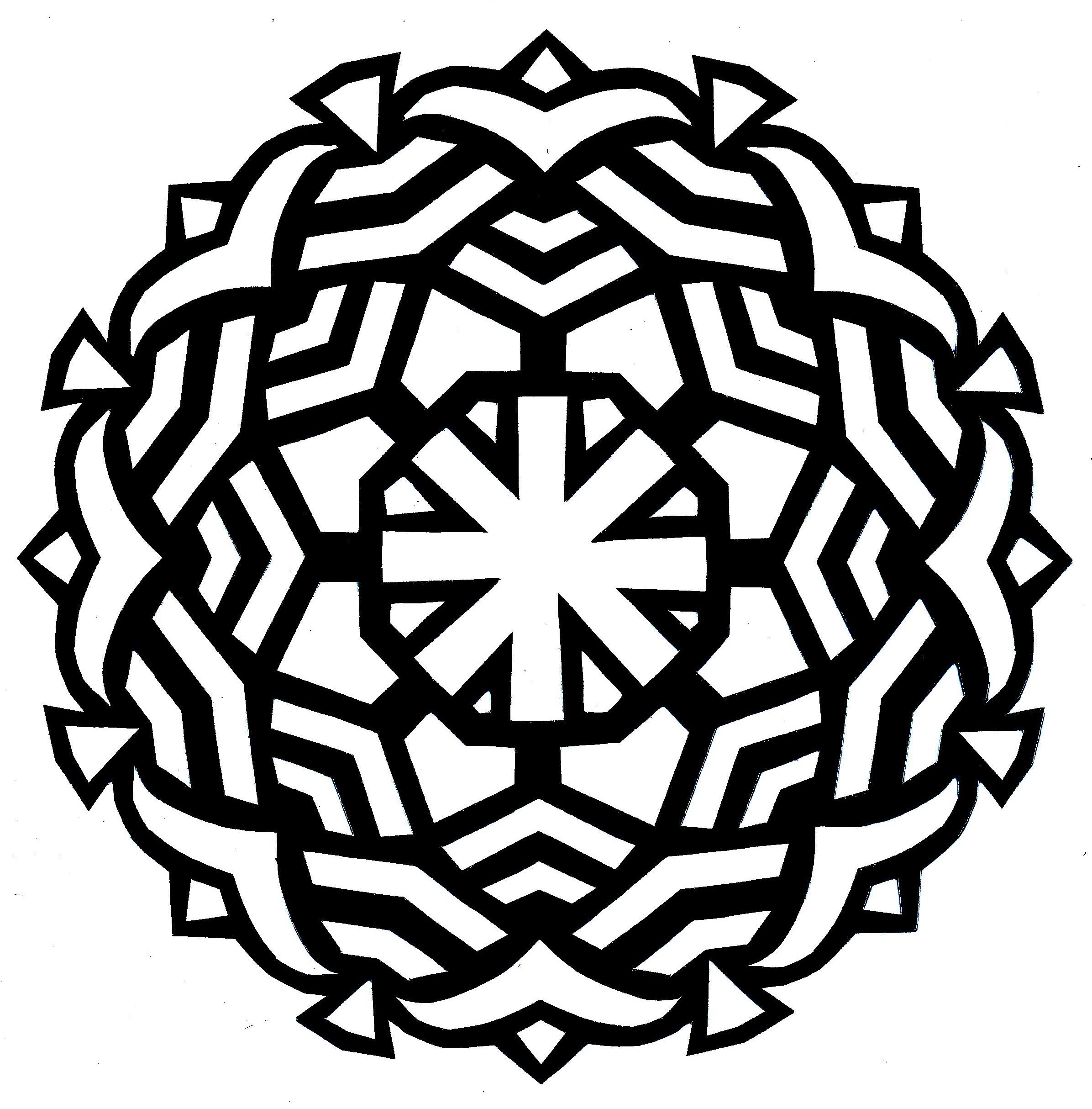 2392x2428 Best Simple Mandala Coloring Pages For Kids Free 213 Printable