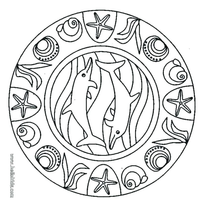 820x844 Simple Mandala Coloring Pages Mandala Coloring Pages Kids Mandala