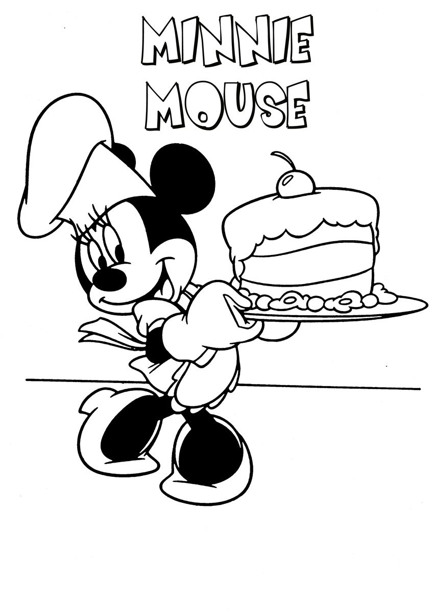 848x1200 Mickey Mouse Coloring Page 19