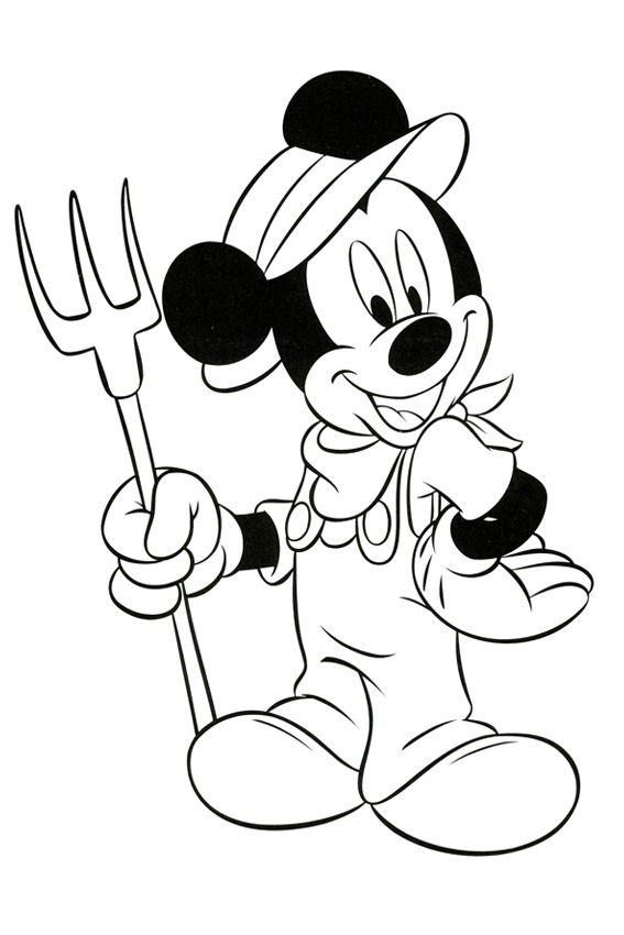 567x850 Farmer Mickey Wyatt Farmers, Mickey Mouse