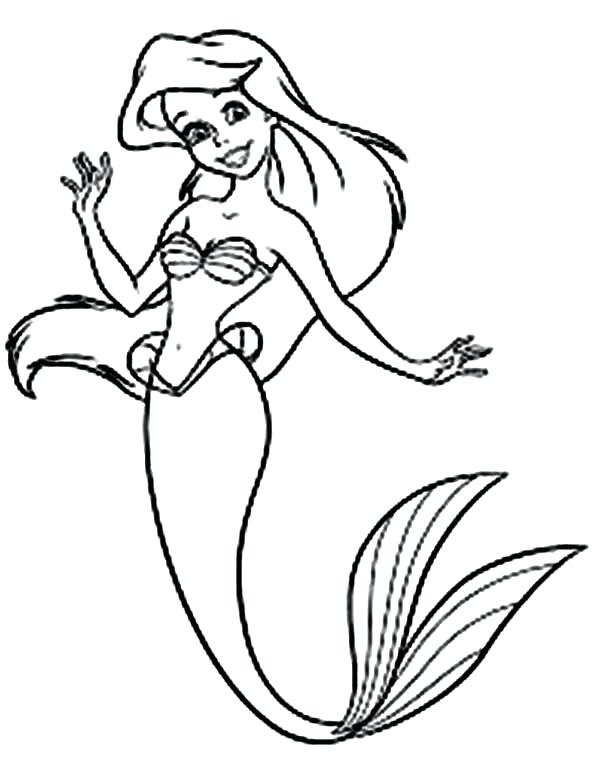 600x777 Coloring Pages Ariel Coloring Sheets Simple Coloring Pages