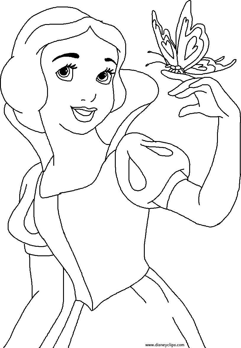 814x1172 Simple Princess Coloring Sheets Simple Colorings