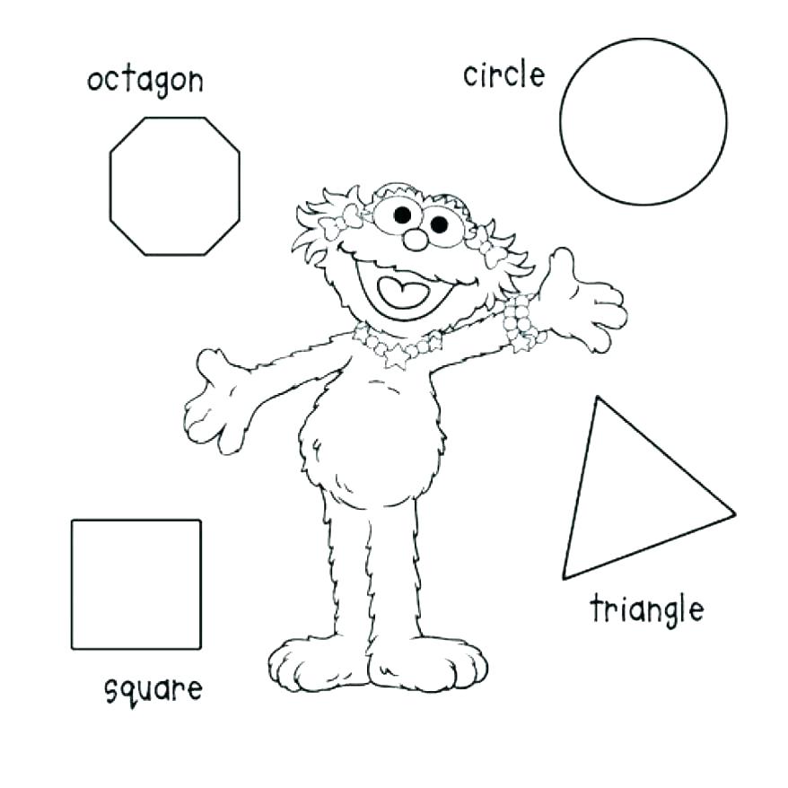 878x878 Coloring Pages Shapes Coloring Collection