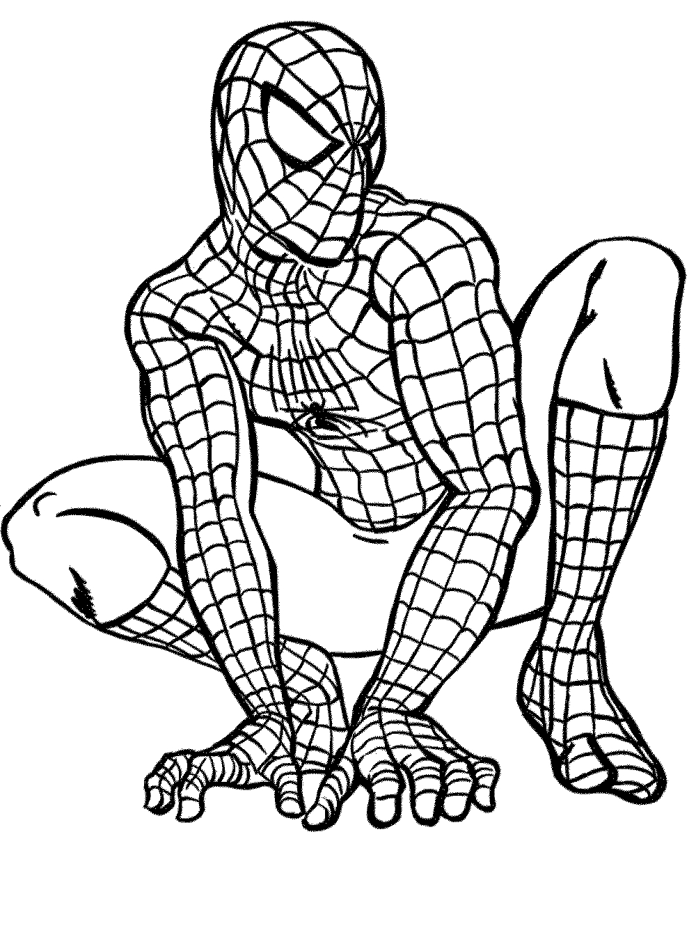 1000x1343 Spiderman Coloring Pages