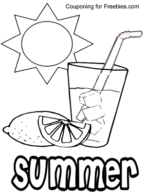 300x400 Just Print, Color And Have Fun! You Can Print Your Free Summer