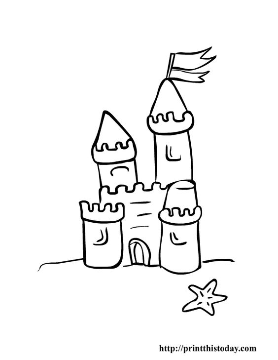564x729 Beach Coloring Pages 20 Free Printable Sheets To Color Beach