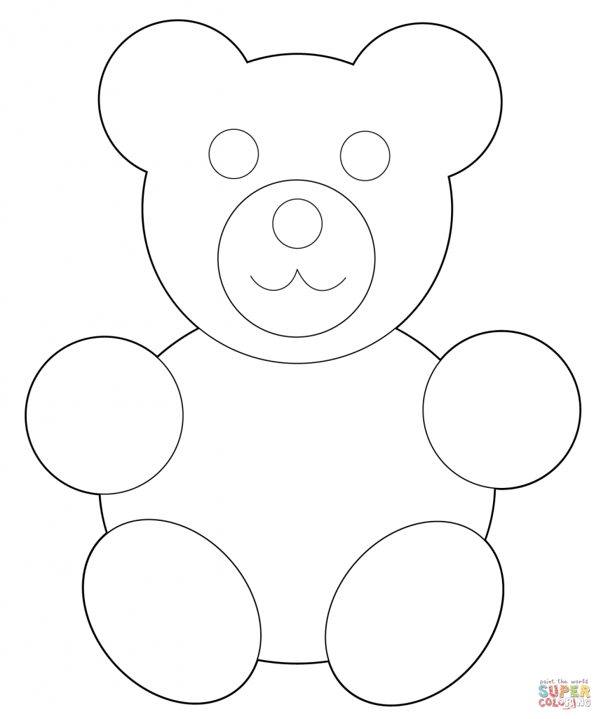 857x1024 Amazing Teddy Bear Coloring Pages For Your Free Printable Cartoons