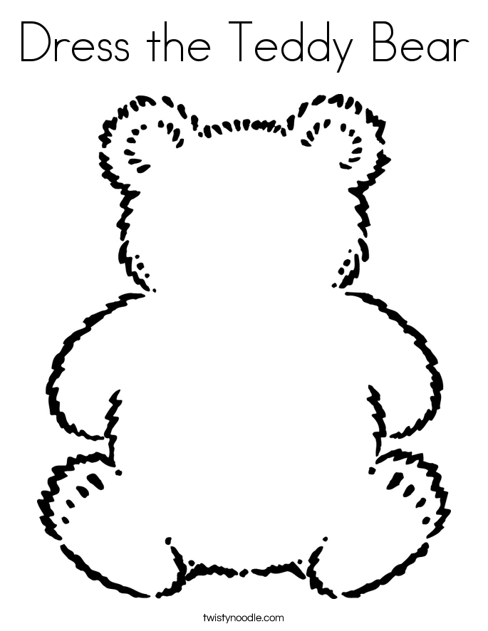 685x886 Teddy Bear Coloring Pages