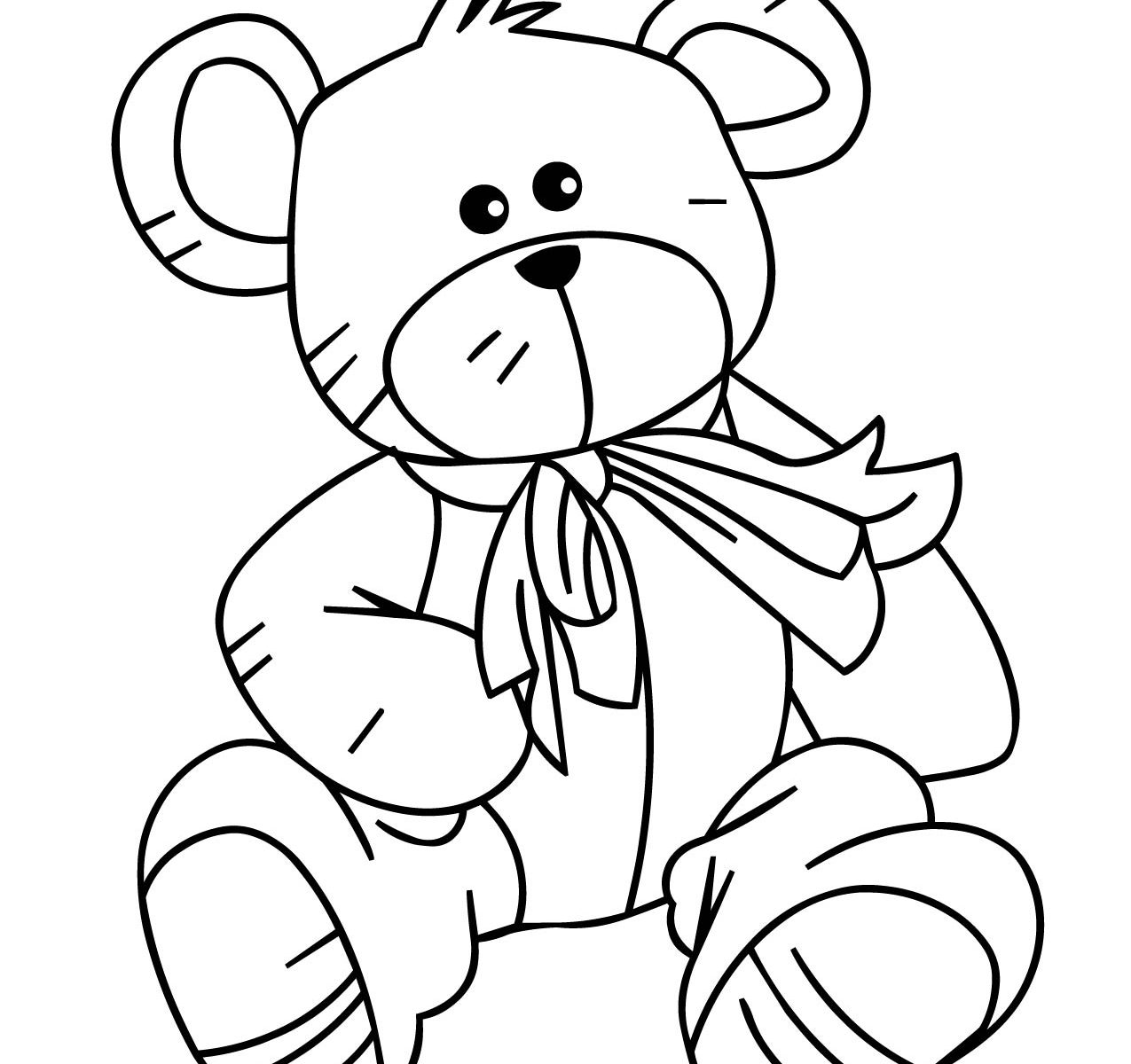 1275x1200 Teddy Bear Picnic Coloring Pages For Kids Its And Free Printable