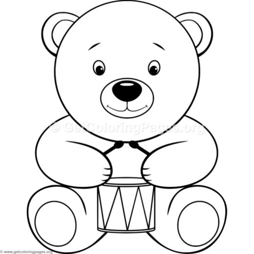 520x520 Teddy Bear