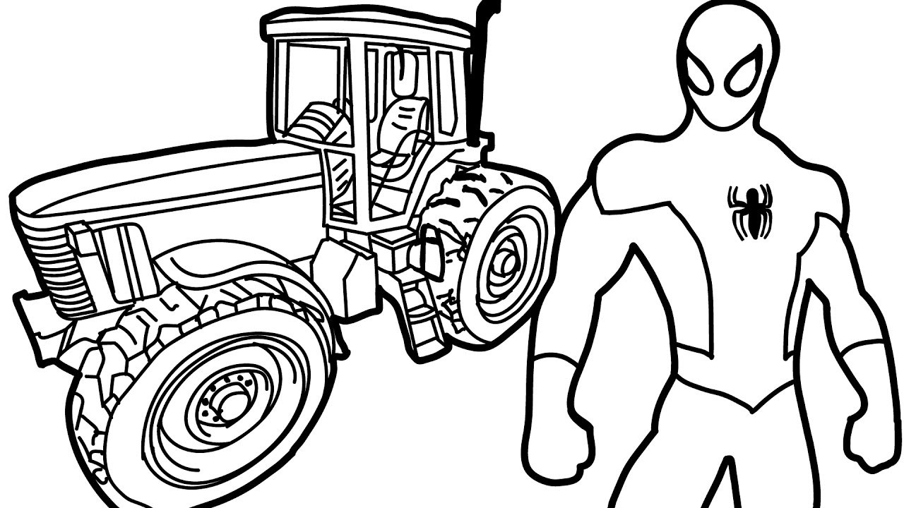 1280x720 Simple Tractor Coloring Pages Best Of John Tractors