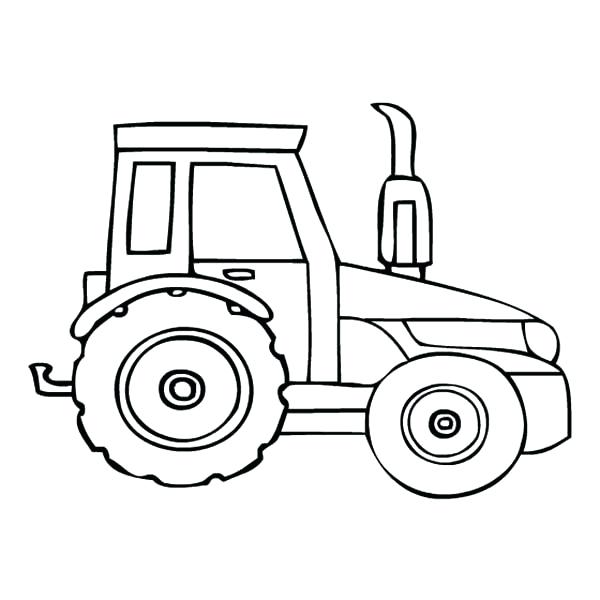 600x600 Tractor Coloring Pages Perfect Tractor Coloring Pages To Print