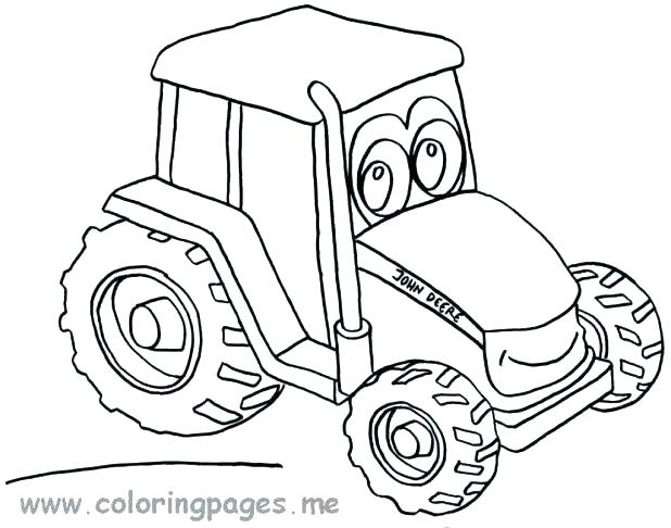 618x486 Free Tractor Coloring Pages Free Tractor Coloring Pages John
