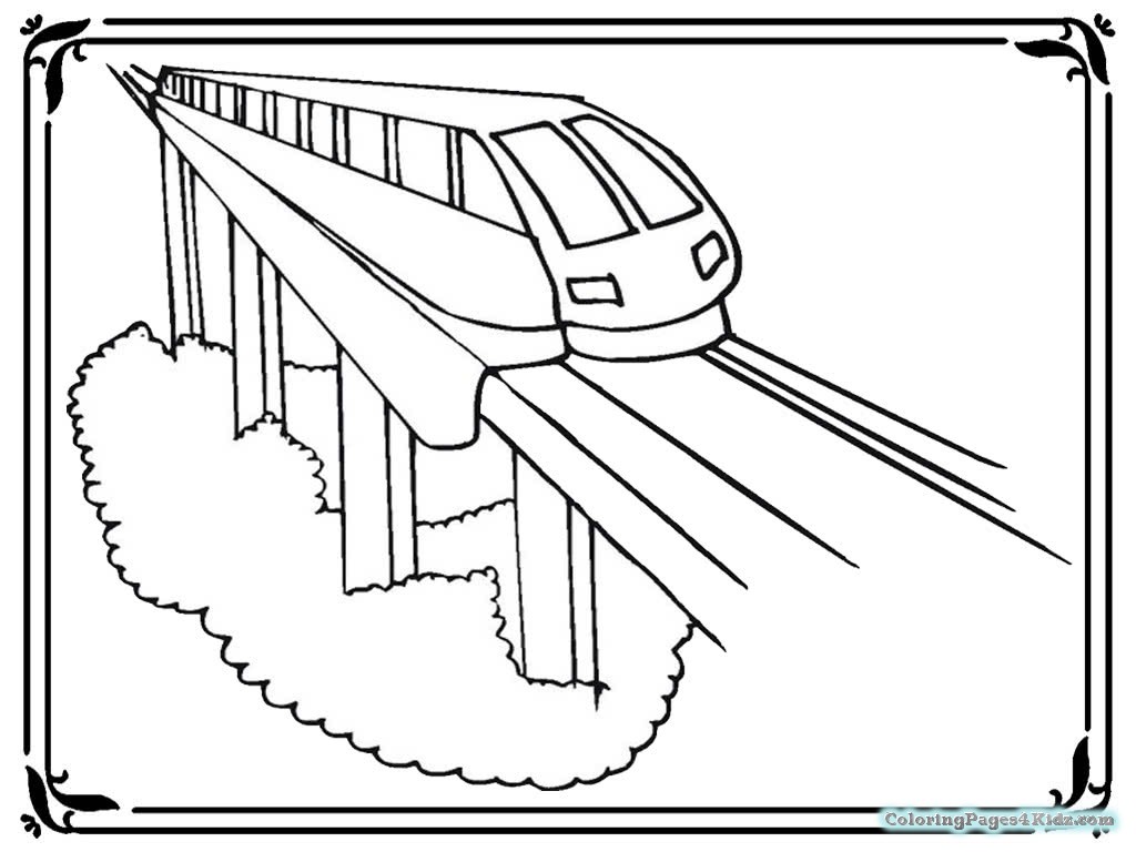 1024x768 Simple Thomas The Train Coloring Pages Coloring Pages For Kids