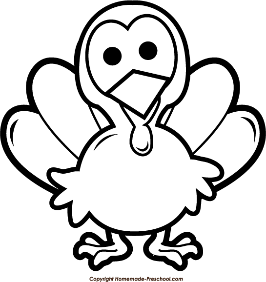 545x578 Simple Thanksgiving Coloring Pages