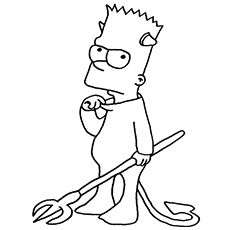 230x230 Top 10 Free Printable Simpsons Coloring Pages Online Free Printable